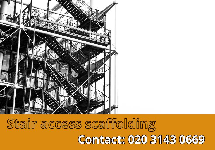 Stair Access Scaffolding Hackney